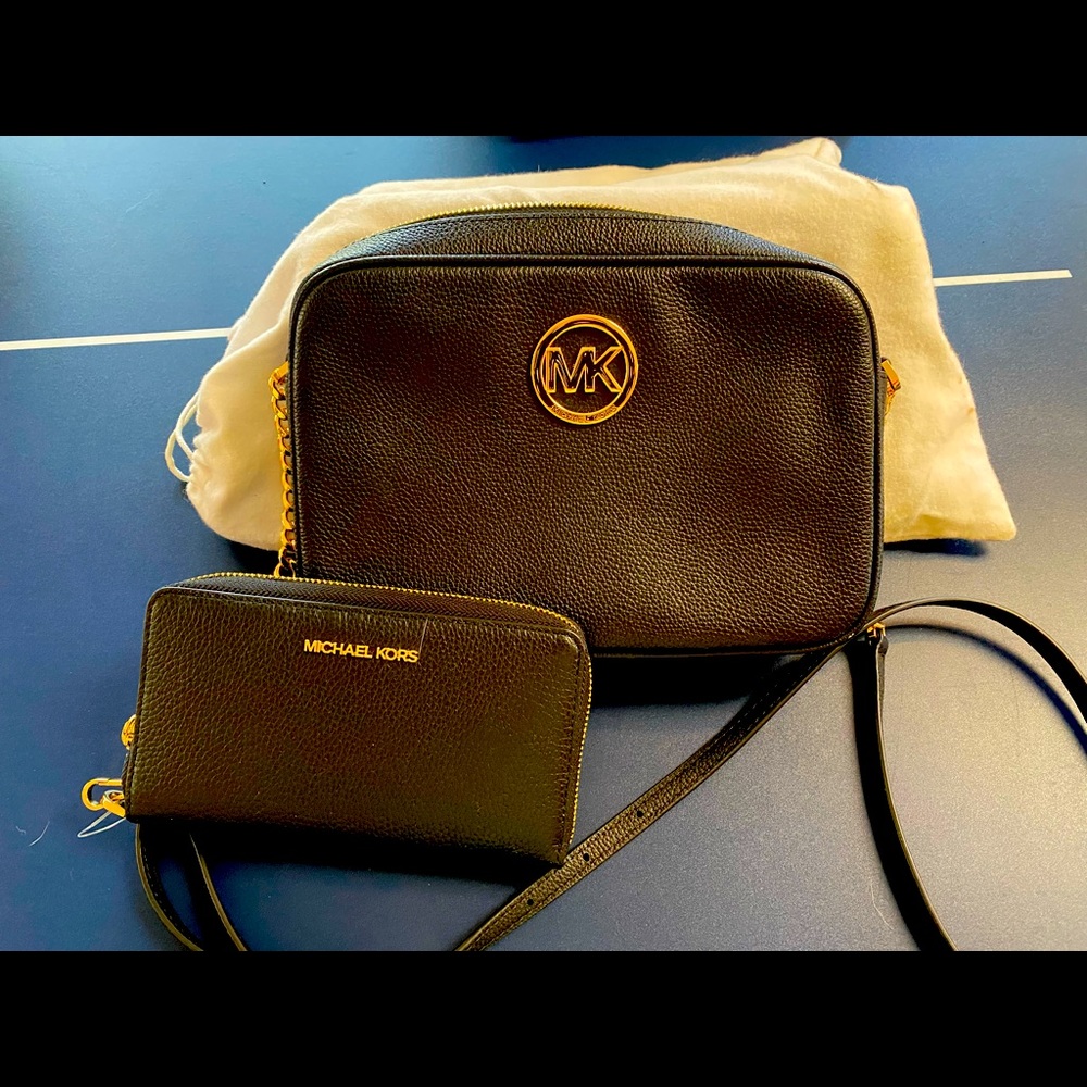 Michael Kors purse and wallet